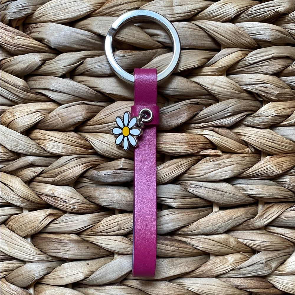 Coach Pink Key Holder